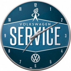 Ceas de perete - Volkswagen Service - Ø31 cm